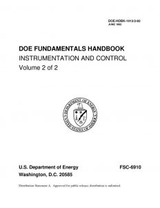 thumbnail of DOE Instrumentation and Control Vol 2