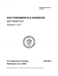 thumbnail of DOE MathematicsA Vol 1