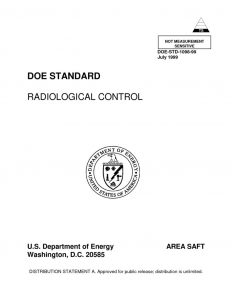 thumbnail of DOE Radiological Control