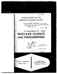 thumbnail of A Summary of Experimental Results of the Spherical Core Investigations in the Kewb Program 1959