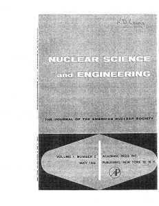 thumbnail of An Unreflected U-235 Critical Assembly.” Nucl. Sci. Eng. 1, 112-125, (1956)