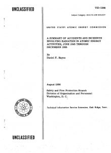 thumbnail of TID-5360 A Summary of Accidents and Incidents Involving Radiation in Atomic Energy Activities, June 1945 through December 1955